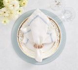 Starry Night Placemats in Periwinkle by Kim Seybert at Fig Linens and Home - Lifestyle 3