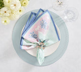 Starry Night Placemats in Periwinkle by Kim Seybert at Fig Linens and Home - Lifestyle 1