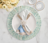 Tahiti Placemat in Periwinkle Set of 4 by Kim Seybert at Fig Linens and Home 7