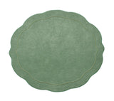 Tailored Placemat in Green by Kim Seybert at Fig Linens and Home