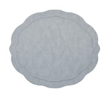 Tailored Placemat in Steel Gray by Kim Seybert at Fig Linens and Home