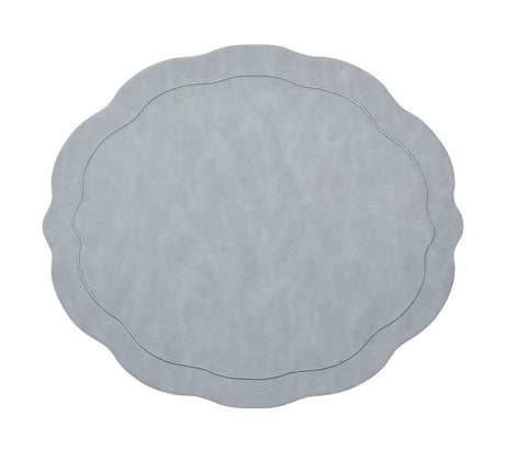 Tailored Placemat in Steel Gray by Kim Seybert at Fig Linens and Home