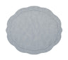 Tailored Placemat in Steel Gray by Kim Seybert at Fig Linens and Home