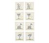 Tee Time Cocktail Napkins Set of 8 in a Gift Box by Kim Seybert at Fig Linens and Home - View 2