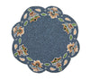 Terraza Placemat in Blue & Multi, Set of 2 by Kim Seybert at Fig Linens and Home 1