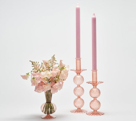 Tess Bud Vase in Blush Set of 3 in a Box by Kim Seybert at Fig Linens and Home - View 3