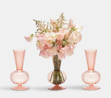 Tess Bud Vase in Blush Set of 3 in a Box by Kim Seybert at Fig Linens and Home - View 2