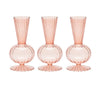 Tess Bud Vase in Blush Set of 3 in a Box by Kim Seybert at Fig Linens and Home - View 1