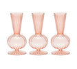 Tess Bud Vase in Blush Set of 3 in a Box by Kim Seybert at Fig Linens and Home - View 1