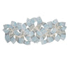 Tidal Runner in Glacier Blue by Kim Seybert 41" L x 17" W x 0.3" H Table Runner GLACIER BLUE at FIG LINENS AND HOME 1