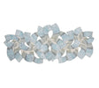 Tidal Runner in Glacier Blue by Kim Seybert 41" L x 17" W x 0.3" H Table Runner GLACIER BLUE at FIG LINENS AND HOME 1