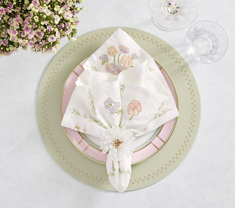 Trellis Napkins Set of 4 by Kim Seybert at Fig Linens and Home 3
