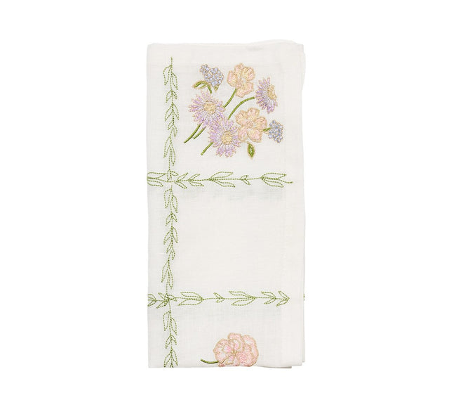 Trellis Napkins Set of 4 by Kim Seybert at Fig Linens and Home - 1