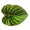 Tropicana Green Placemats by Kim Seybert at Fig Linens and Home - Set of 4 Leaf Mats