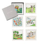 Venture Cocktail Napkins Set of 6 in a Gift Box by Kim Seybert - View 1 at Fig Linens and Home