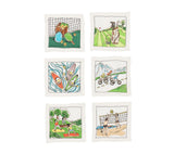 Venture Cocktail Napkins Set of 6 in a Gift Box by Kim Seybert - View 2 at Fig Linens and Home