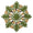Verve Placemat in Green & Natural, Set of 4 Kim Seybert at Fig Linens and Home 1