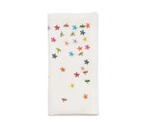 Wind Blown Napkin in White & Multi Set of 4 by Kim Seybert at Fig Linens and Home 1