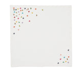 Wind Blown Napkin in White & Multi Set of 4 by Kim Seybert at Fig Linens and Home 5