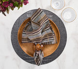Windsor Multi Napkin Detail 4 | Kim Seybert at Fig Linens and Home