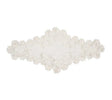 Winter Lace Silver/Crystal Table Runner | Kim Seybert at Fig Linens and Home