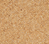 Wood Round Placemat in Natural by Kim Seybert at Fig Linens and Home - View 6