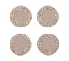 Zen Gray & Taupe Coaster | Kim Seybert at Fig Linens and Home
