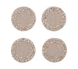 Zen Gray & Taupe Coaster | Kim Seybert at Fig Linens and Home