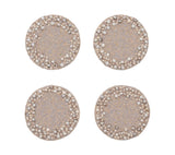 Zen Gray & Taupe Coaster | Kim Seybert at Fig Linens and Home