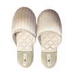 Kumi Kookoon French Pleat Silk Slippers Small Ivory at FIG LINENS AND HOME 2