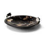 LaDorada Large Horn Veneer 20" Round Platter | Table Centerpiece at Fig Linens and Home 2
