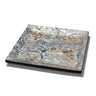 Mother of Pearl Natural Small Tray | LaDorada Square Platter at Fig Linens and Home 1