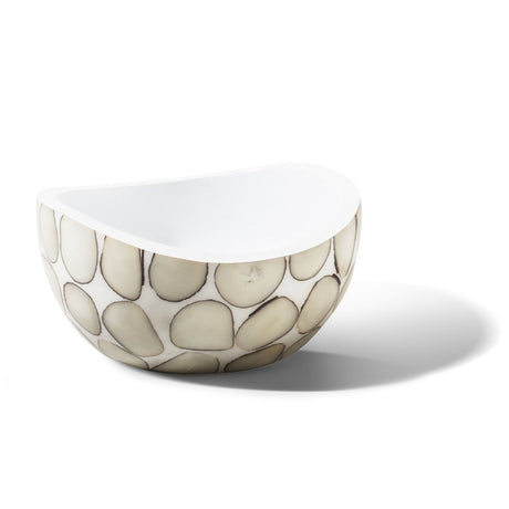 Tagua Accent Bowl by Ladorada 6.7'' x 6.7'' x 3.1'' Tagua at FIG LINENS AND HOME 2