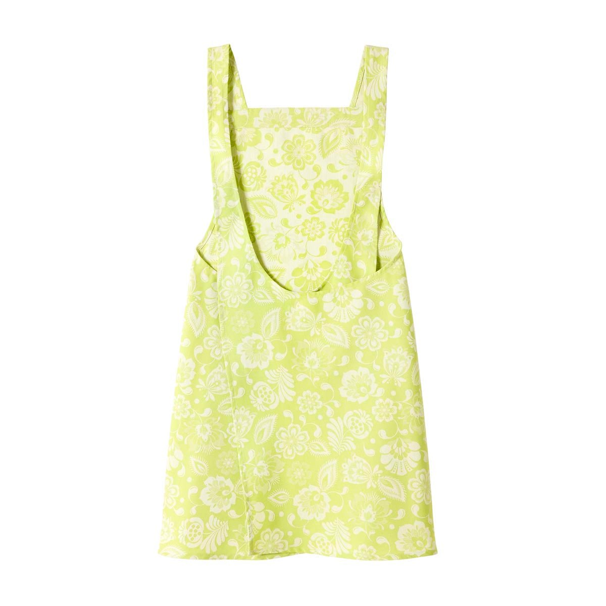 Alegria Apron in Lagoon Green by Le Jacquard Francais 31" x 51" GREEN at FIG LINENS AND HOME 2