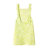 Alegria Apron in Lagoon Green by Le Jacquard Francais 31" x 51" GREEN at FIG LINENS AND HOME 2