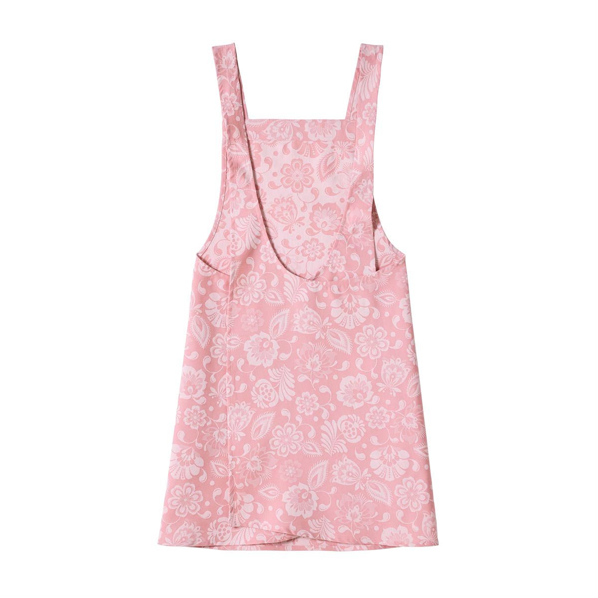 Alegria Apron in Sorbet Pink by Le Jacquard Francais 31" x 51" PINK at FIG LINENS AND HOME 2