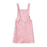 Alegria Apron in Sorbet Pink by Le Jacquard Francais 31" x 51" PINK at FIG LINENS AND HOME 2