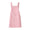 Alegria Apron in Sorbet Pink by Le Jacquard Francais 31" x 51" PINK at FIG LINENS AND HOME 1