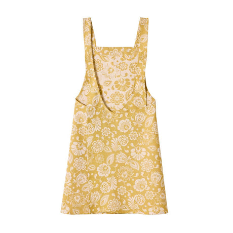Alegria Apron in Sunset Yellow by Le Jacquard Francais 31" x 51" YELLOW at FIG LINENS AND HOME 2