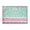 Alegria Coated Placemat in Lagoon Green by Le Jacquard Francais 14" x 20" - Set of 4 Placemats GREEN at FIG LINENS AND HOME 1