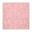 Alegria Napkin in Sorbet Pink by Le Jacquard Francais 20" x 20" - Set of 4 Napkins PINK at FIG LINENS AND HOME 1