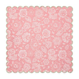 Alegria Napkin in Sorbet Pink by Le Jacquard Francais 20" x 20" - Set of 4 Napkins PINK at FIG LINENS AND HOME 1