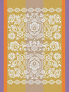 Alegria Tea Towel in Sunset Yellow by Le Jacquard Francais 24" x 31" Tea Towels - Set of 4 YELLOW at FIG LINENS AND HOME 1