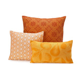Arrière Pays Orange Outdoor Pillows by Le Jacquard Français at Fig Linens and Home