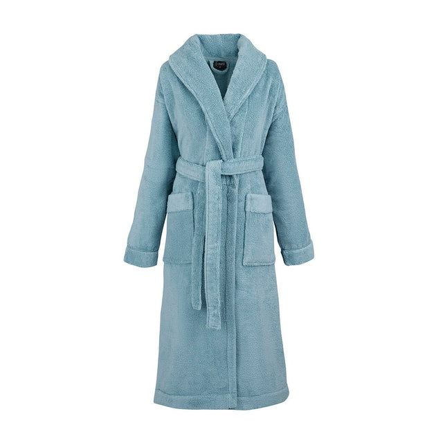 Caresse Blue Ice Robe by Le Jacquard Francais at Fig Linens and Home