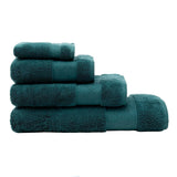 Caresse Darkgreen Bath Towel By Le Jacquard Francais