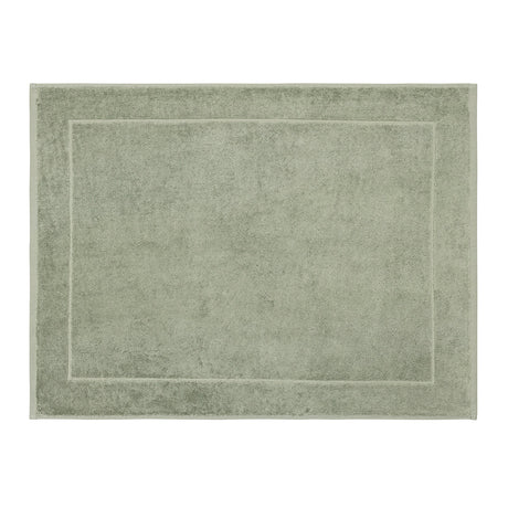 Caresse Green Bath Mat By Le Jacquard Francais