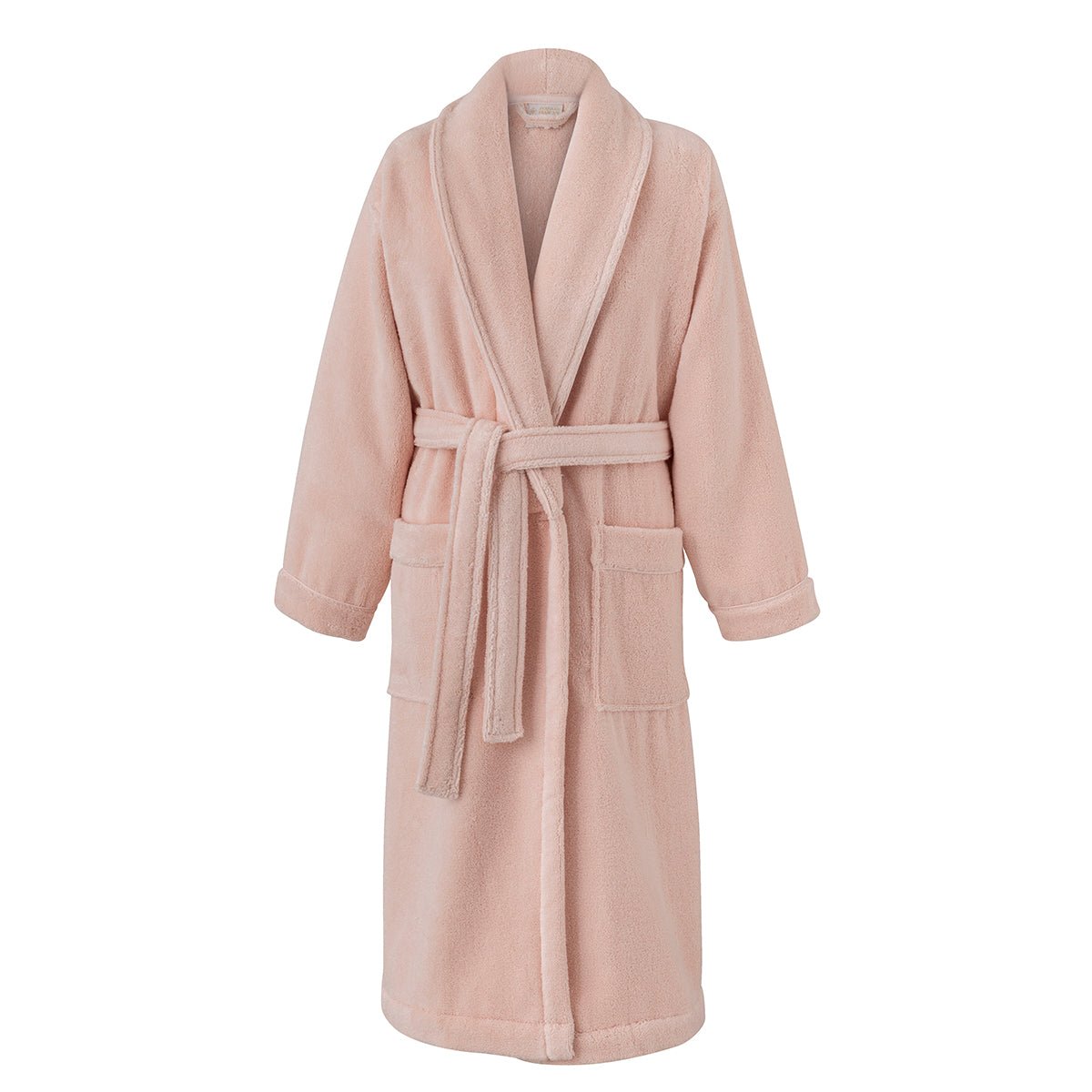 Caresse Pink Robe by Le Jacquard Francais at Fig Linens and Home