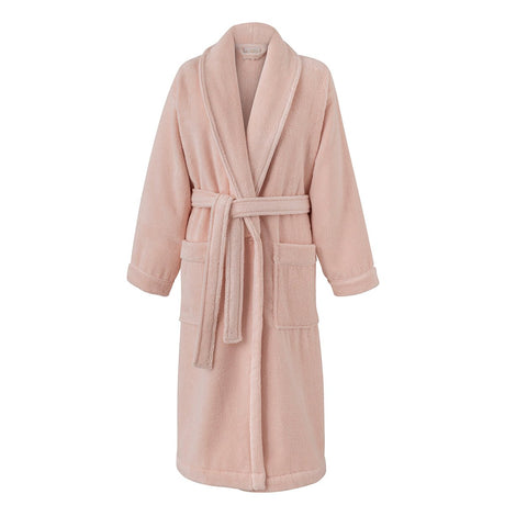 Caresse Pink Robe by Le Jacquard Francais at Fig Linens and Home