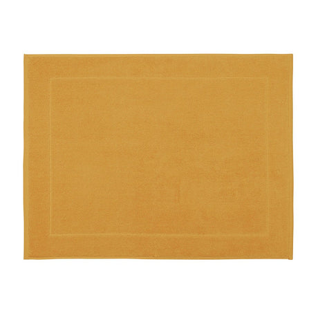 Caresse Yellow Bath Mat By Le Jacquard Francais